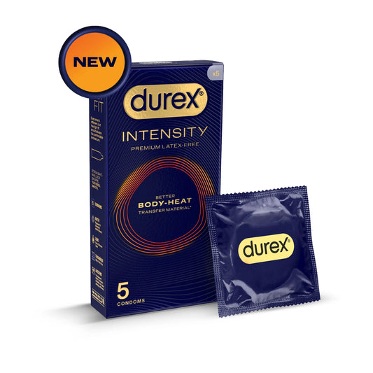 Intensity Premium Latex-free Condoms 5s by durex