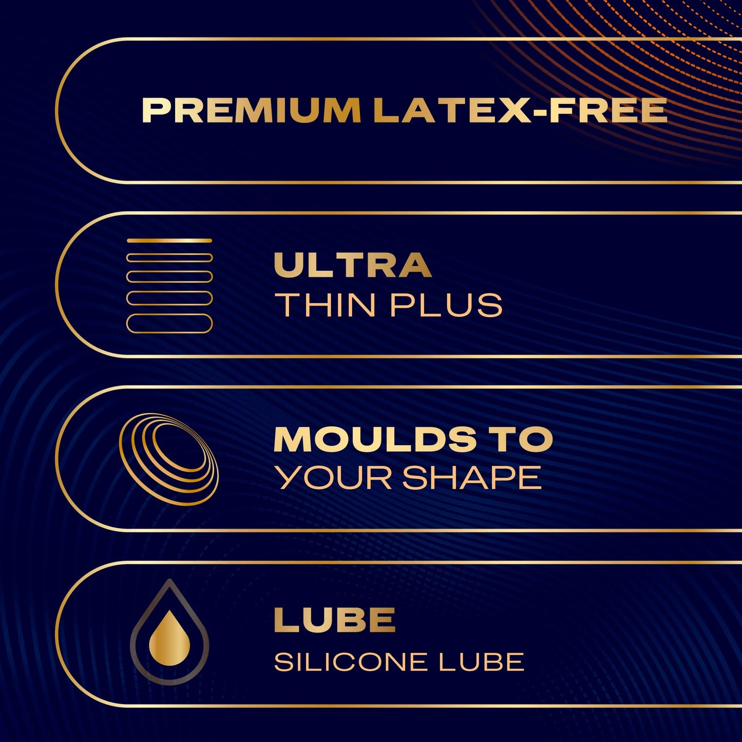 Intensity Premium Latex-free Condoms 5s by durex