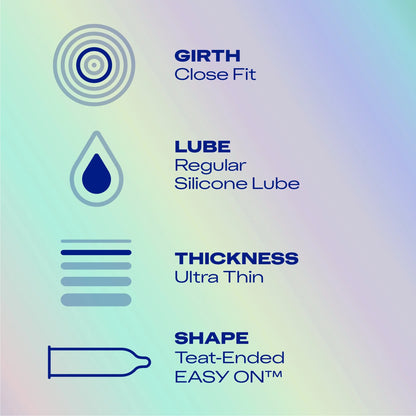 Nude Ultra Thin Close Fit Condoms 10s by durex