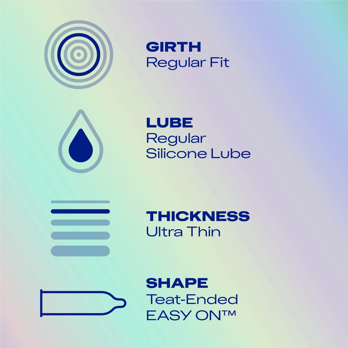 Nude Ultra Thin Condoms Enhanced by durex