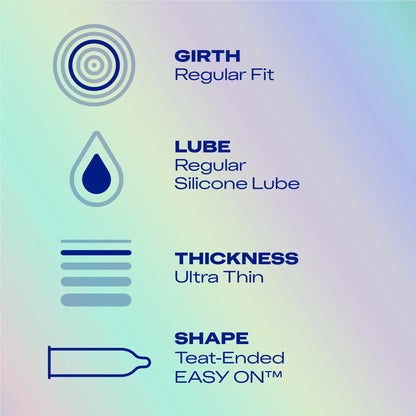 Nude Ultra Thin Condoms Enhanced by durex