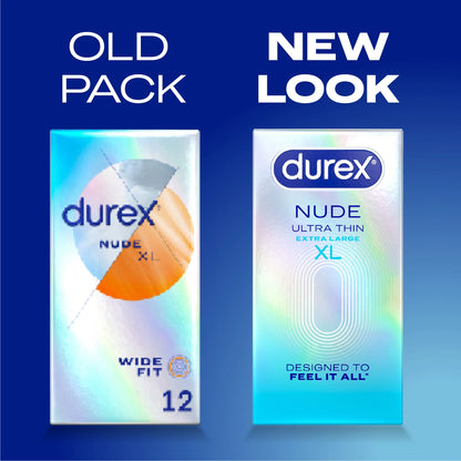 Nude Ultra Thin Condoms Xl 10s by durex