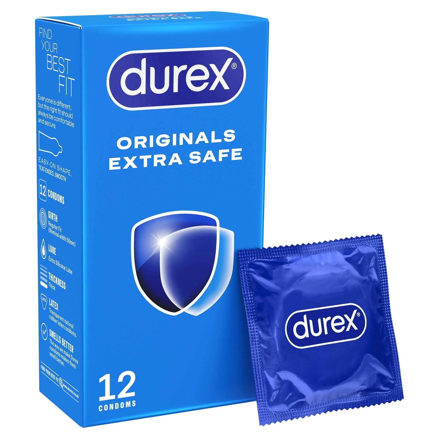 Originals Extra Safe Condoms Regular by durex
