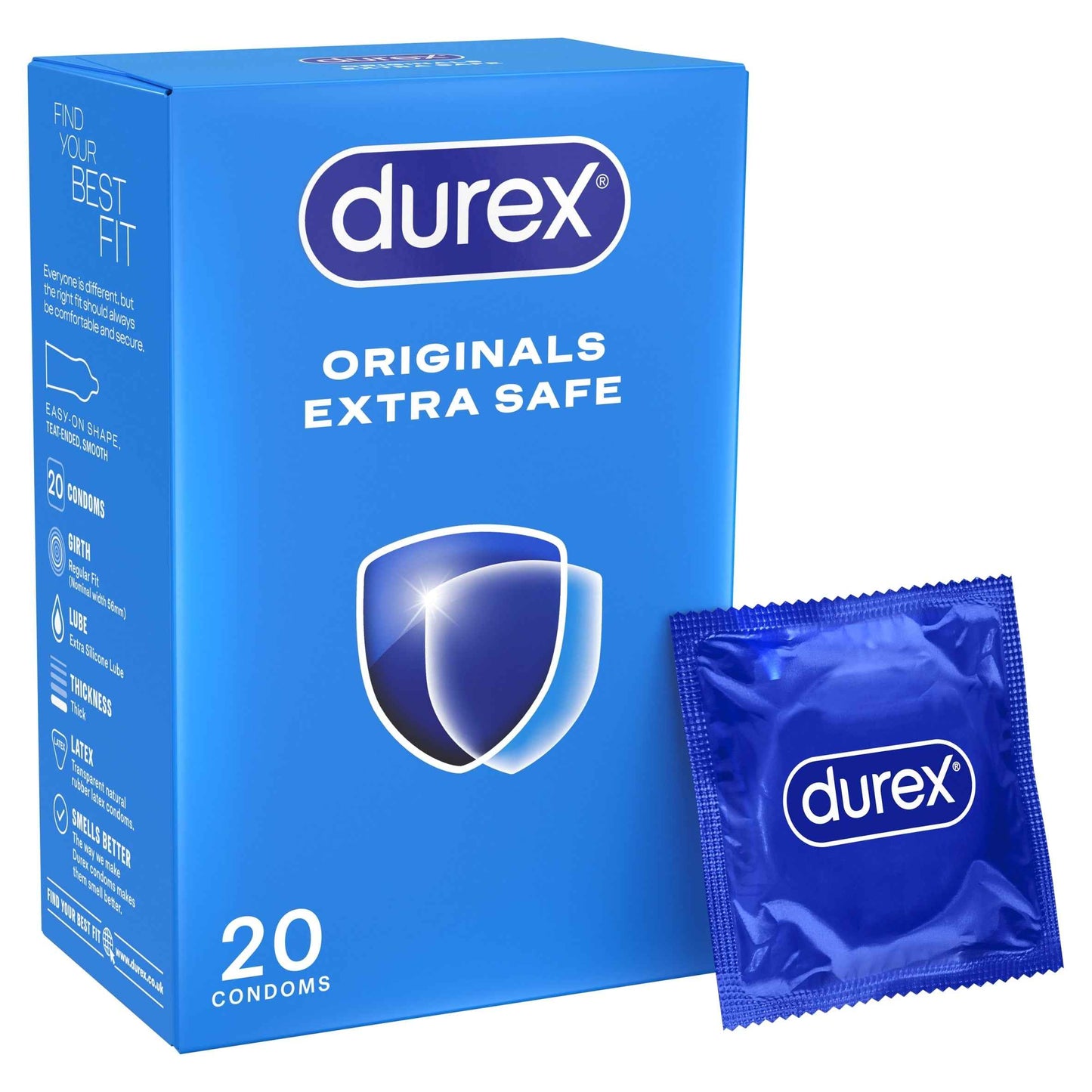 Originals Extra Safe Condoms Regular by durex