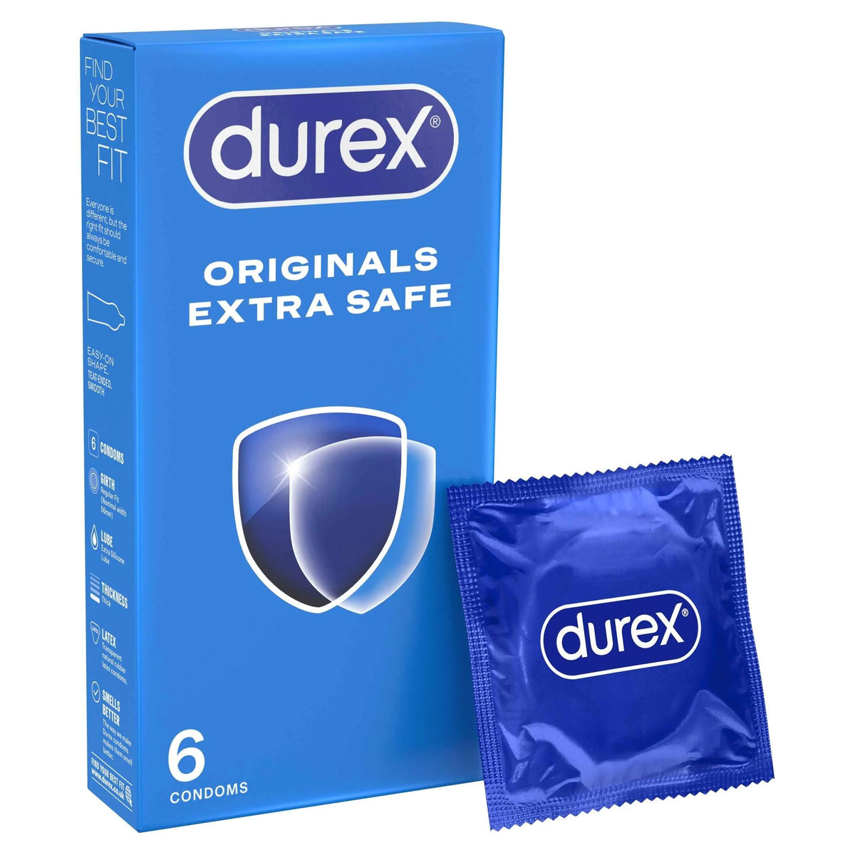 Originals Extra Safe Condoms Regular by durex
