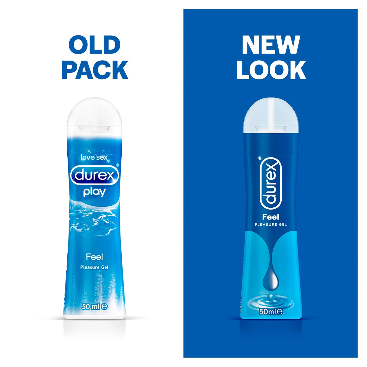 Play Water Based Feel Lubricant Gel 50ml by durex