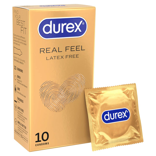 Real Feel Latex Free Condoms 10s by durex