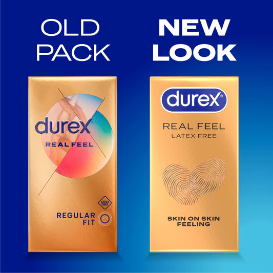 Real Feel Latex Free Condoms 10s by durex