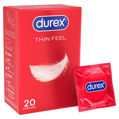 Thin Feel Condoms Enhanced Sensitivity by durex