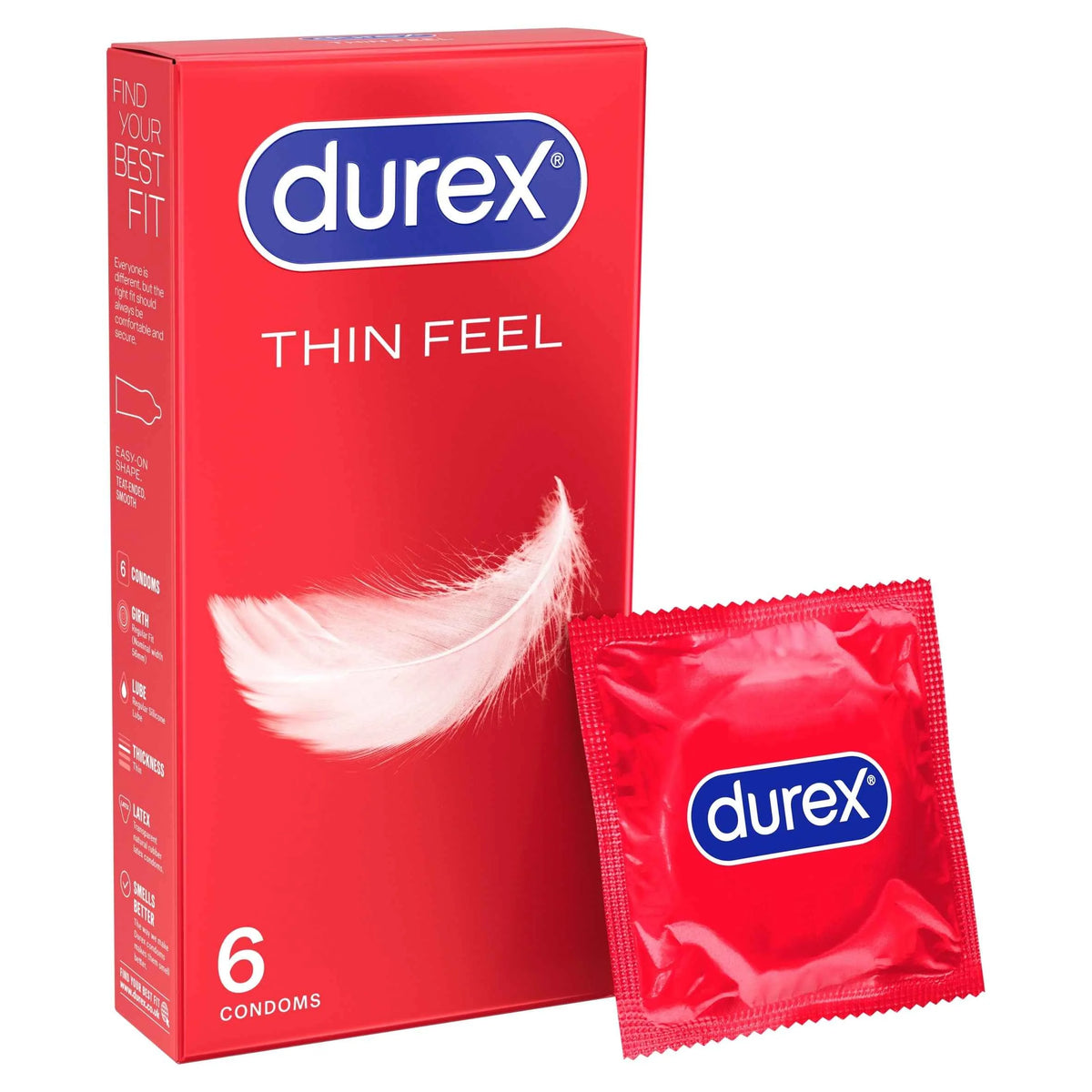 Thin Feel Condoms Enhanced Sensitivity by durex