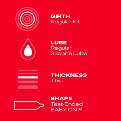 Thin Feel Condoms Enhanced Sensitivity by durex
