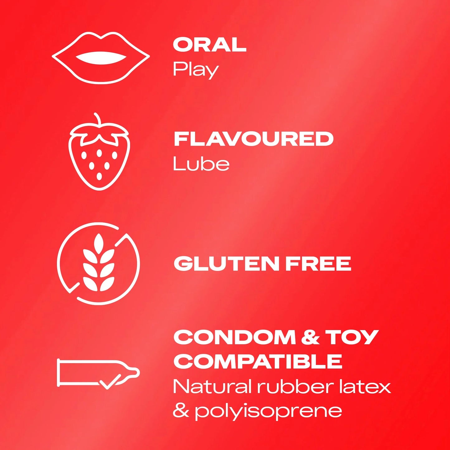 Water Based Lubricant Gel - Strawberry by durex