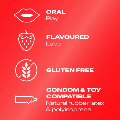 Water Based Lubricant Gel - Strawberry by durex