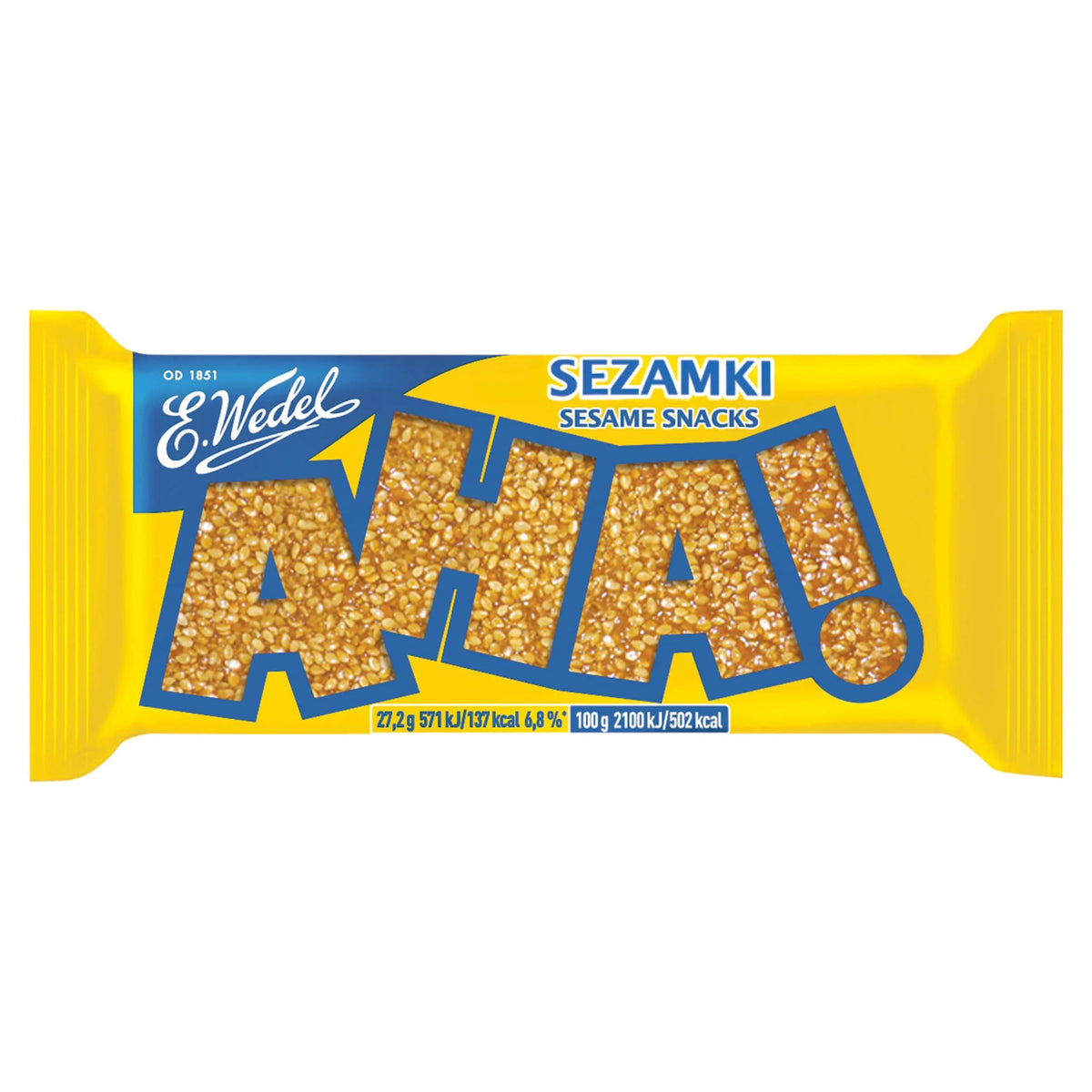 Aha! Sezamki Bar 27.2g by E.Wedel