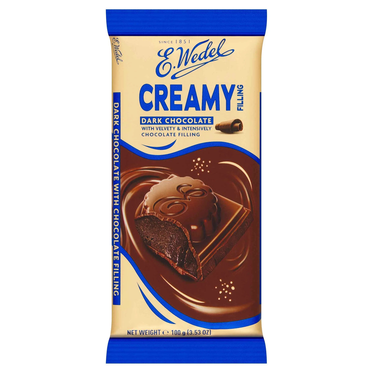 E. Wedel Dark Chocolate With Chocolate by E.Wedel