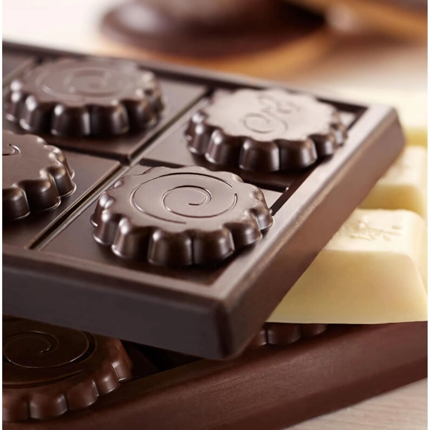 E. Wedel Dark Chocolate With Chocolate by E.Wedel