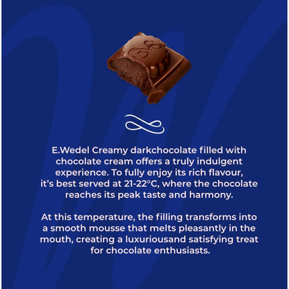 E. Wedel Dark Chocolate With Chocolate by E.Wedel