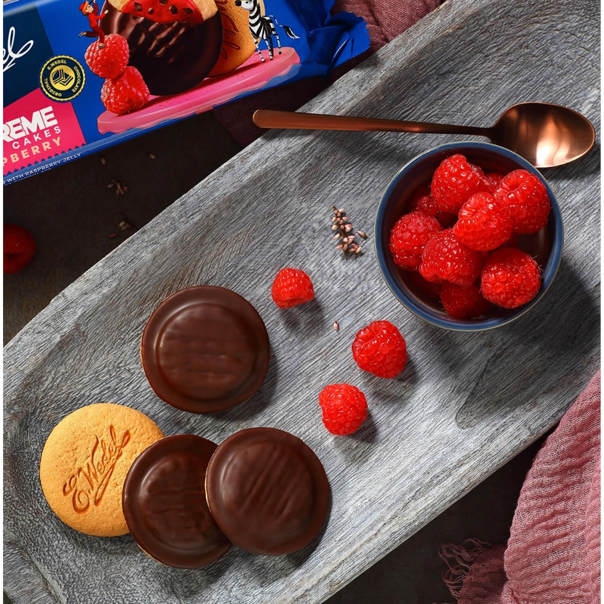 E. Wedel Supreme Jaffa Cakes - Raspberry 147g by E.Wedel