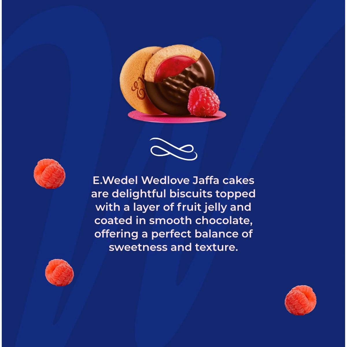 E. Wedel Supreme Jaffa Cakes - Raspberry 147g by E.Wedel