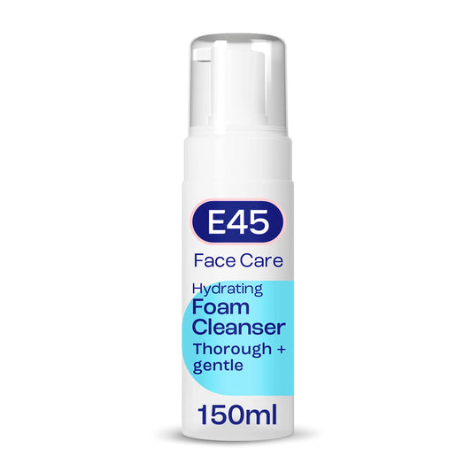 Face Foaming Cleanser For Dry & Sensitive by E45