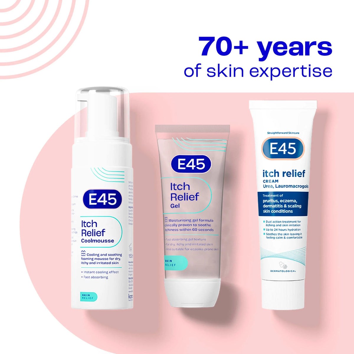 Itch Relief Body Cream For Itchy & by E45