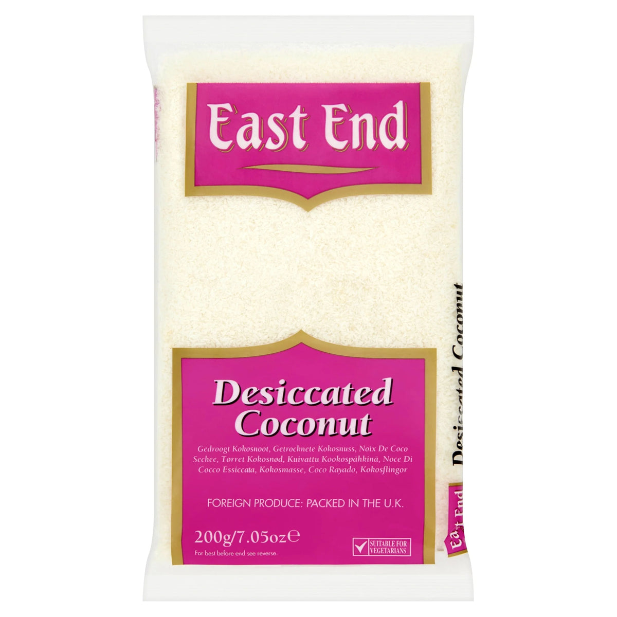 Desiccated Coconut 200g by EAST END