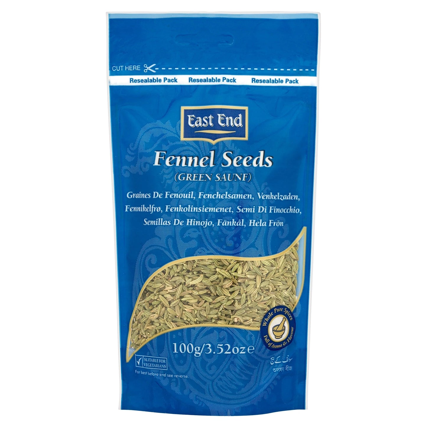 Fennel Seeds 100g by EAST END