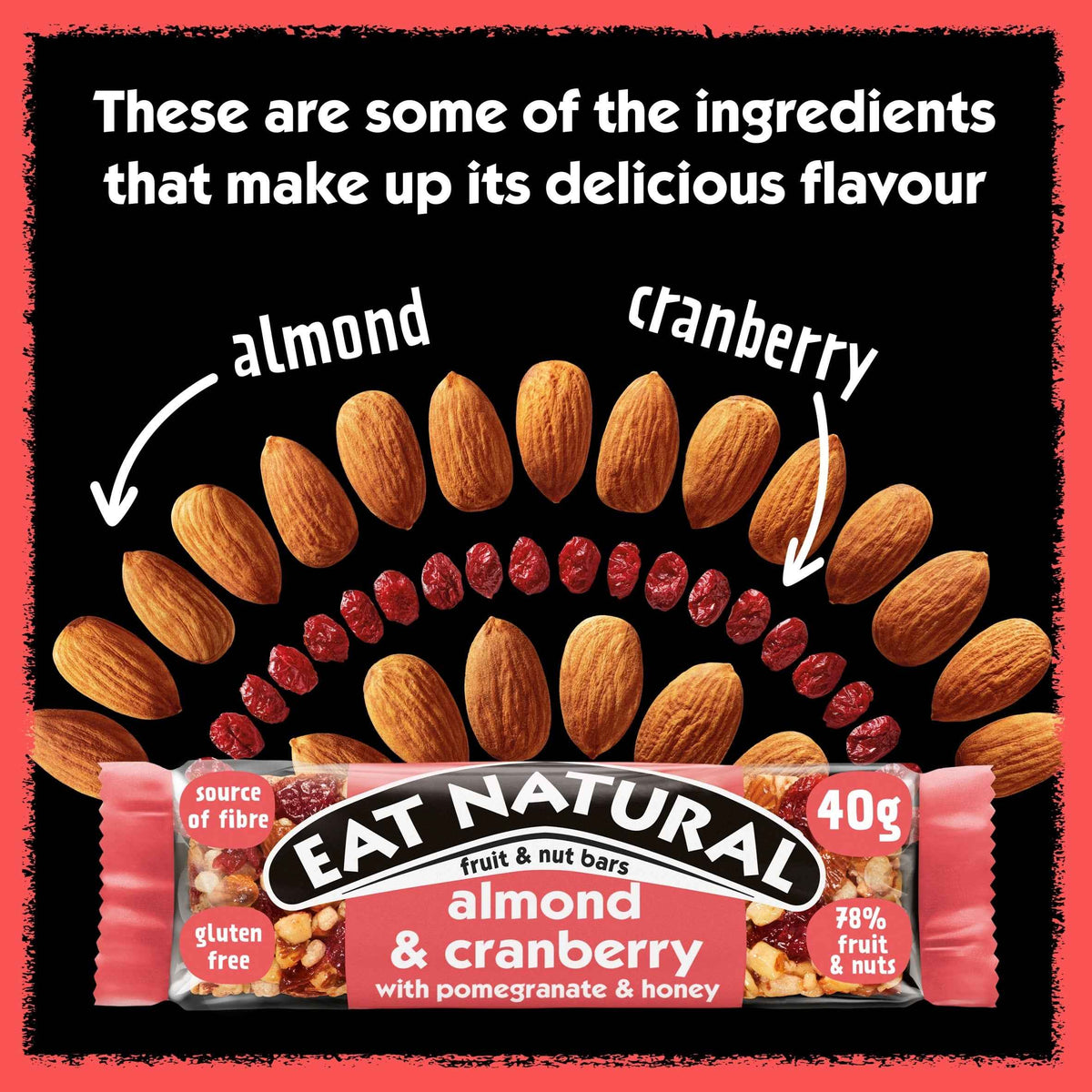 Fruit & Nut Almond & Cranberry by EAT NATURAL