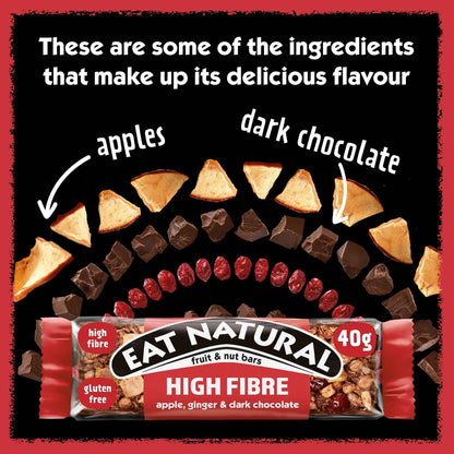 Fruit & Nut Bars - Apple, Ginger by EAT NATURAL