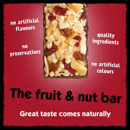Fruit & Nut Bars With Dark Chocolate, Cranberries & by EAT NATURAL