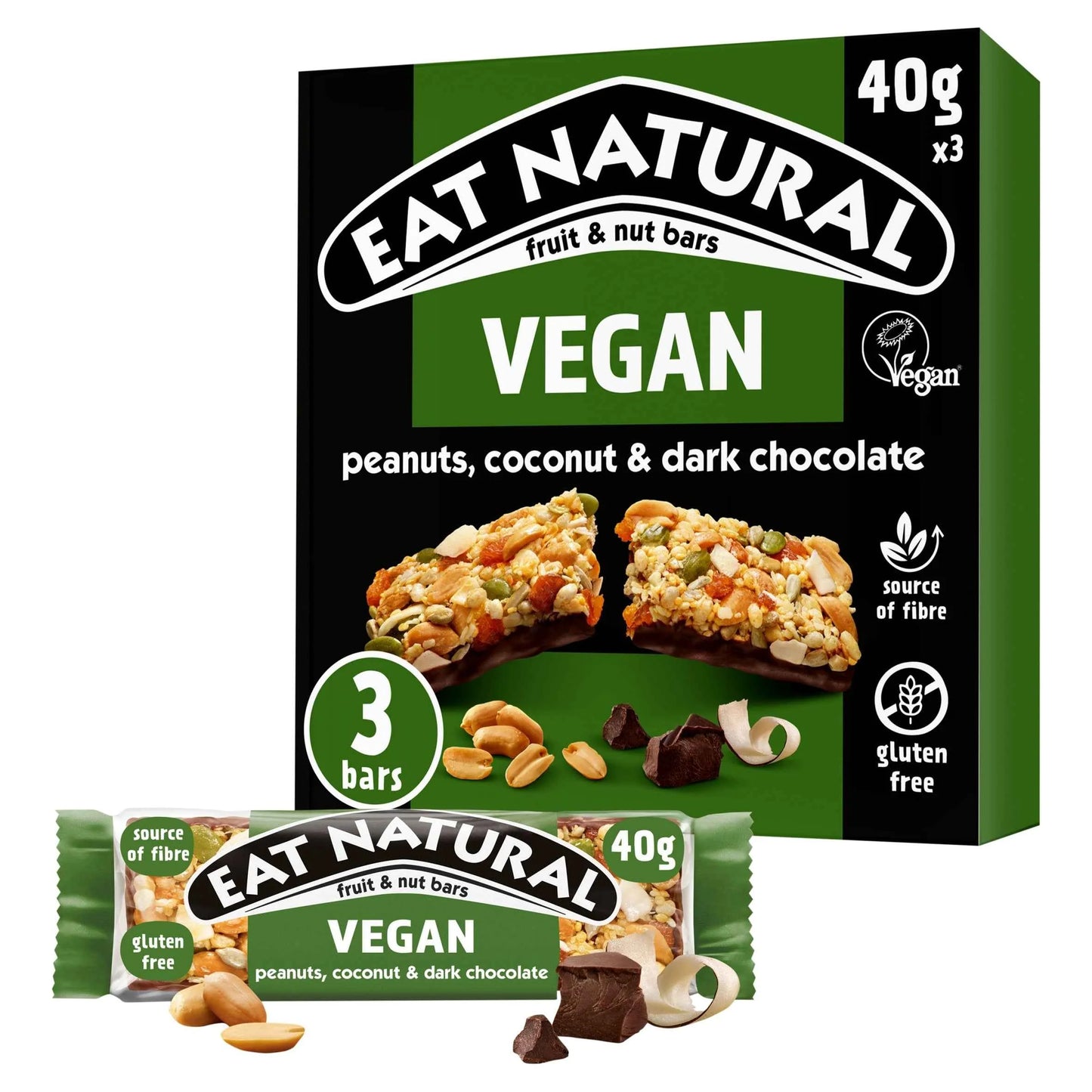 Fruit & Nut Vegan Peanuts Coconut by EAT NATURAL