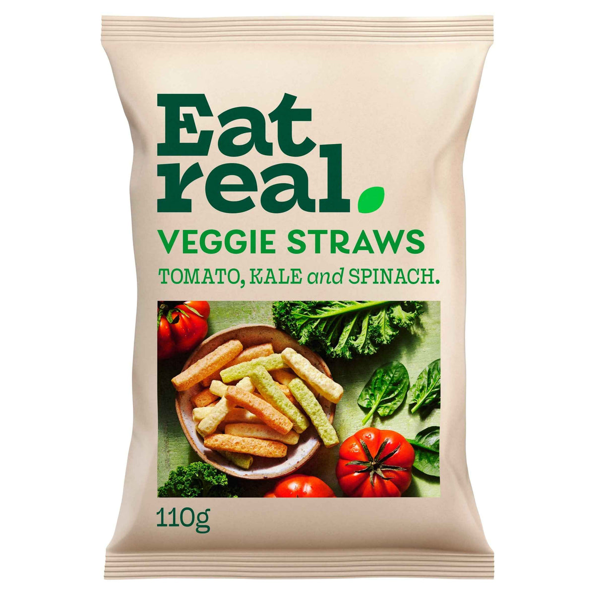 Veggie Straws - Tomato, Kale & by EAT REAL