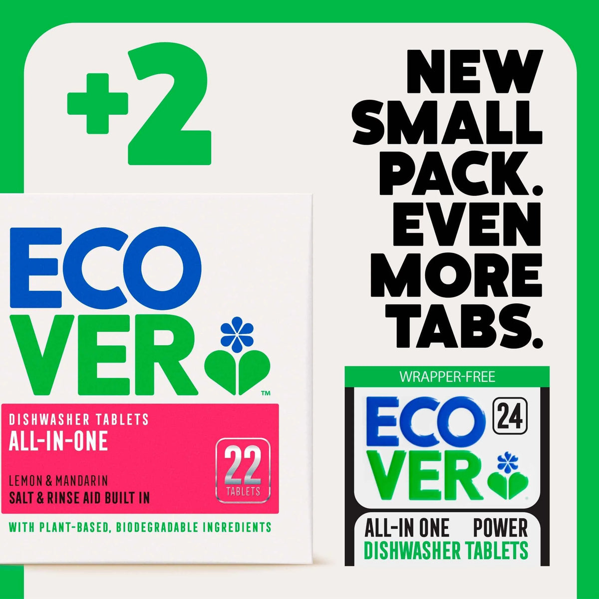 All-in-one Power Dishwasher Tablets by ECOVER