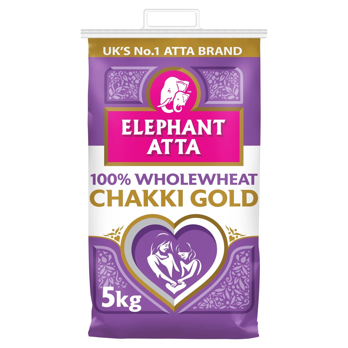 Chakki Gold Chapatti Flour 5kg by ELEPHANT ATTA