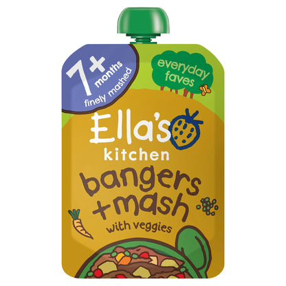 Ella's Bangers & Mash Stage 2 130g by Ella's kitchen