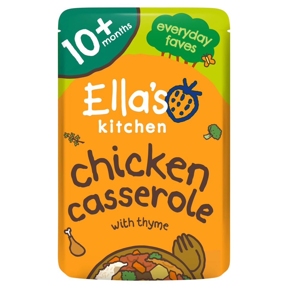 Ella's Chicken Casserole With Rice 190g by Ella's kitchen