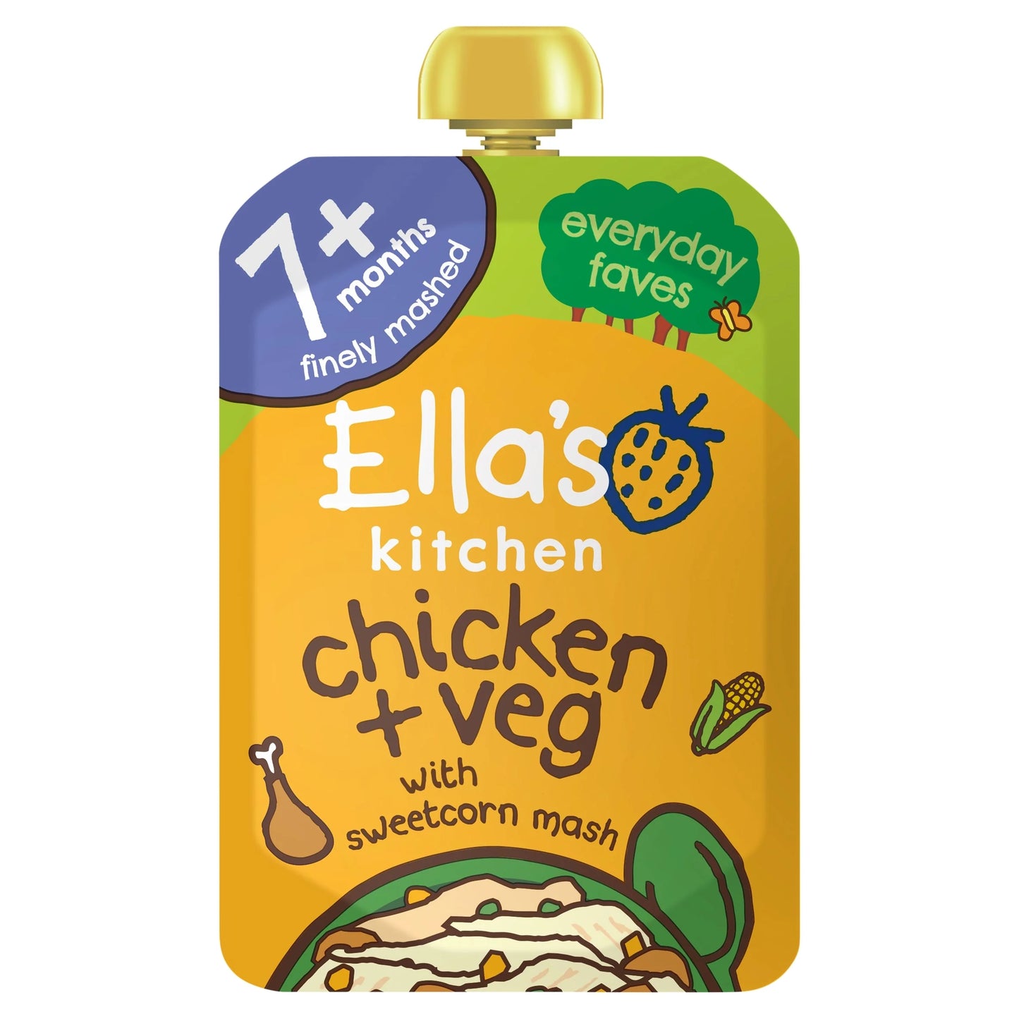 Chicken & Sweetcorn Mash With by Ella's kitchen