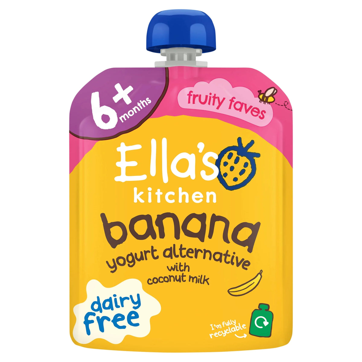 Dairy Free Coconut Milk Banana by Ella's kitchen