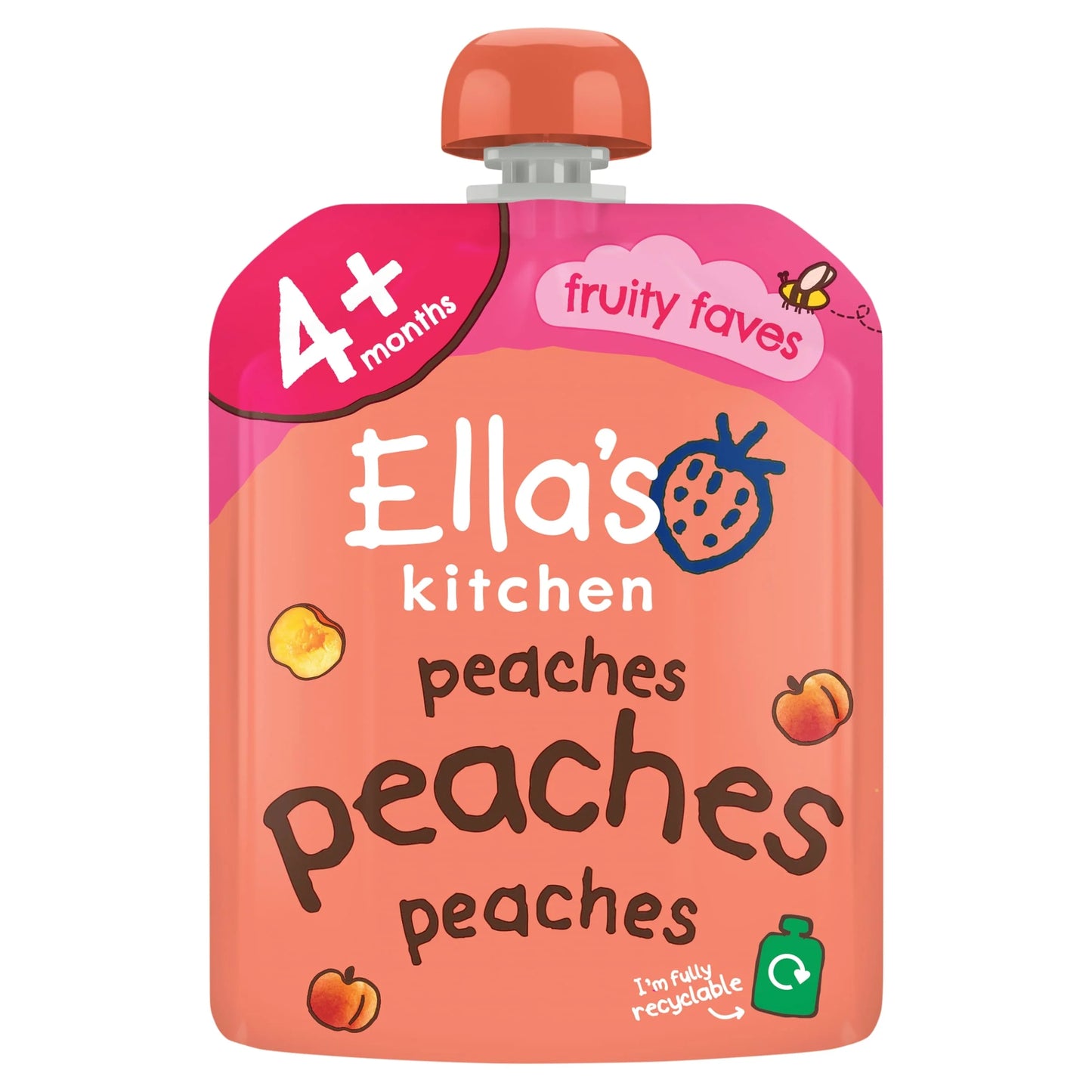 First Tastes Peaches 70g by Ella's kitchen