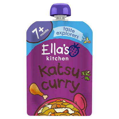 Katsu Curry With Chicken 7+ by Ella's kitchen
