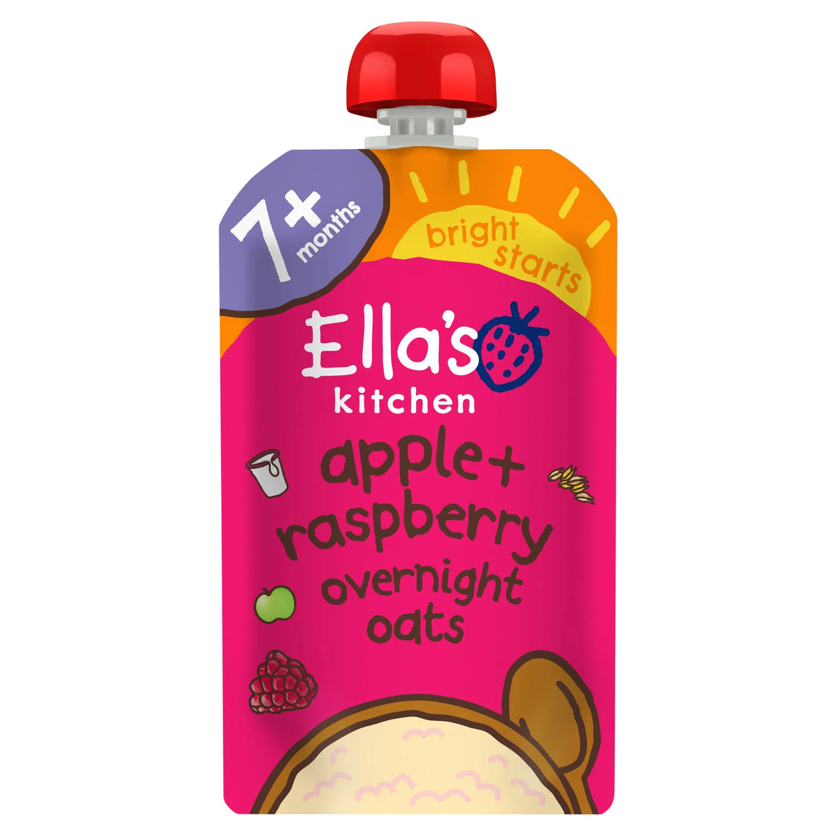 Organic Apple + Raspberry by Ella's kitchen