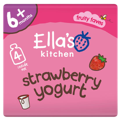Organic Greek Style Strawberry by Ella's kitchen