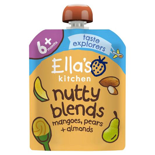 Organic Nutty Blends Mangoes, by Ella's kitchen