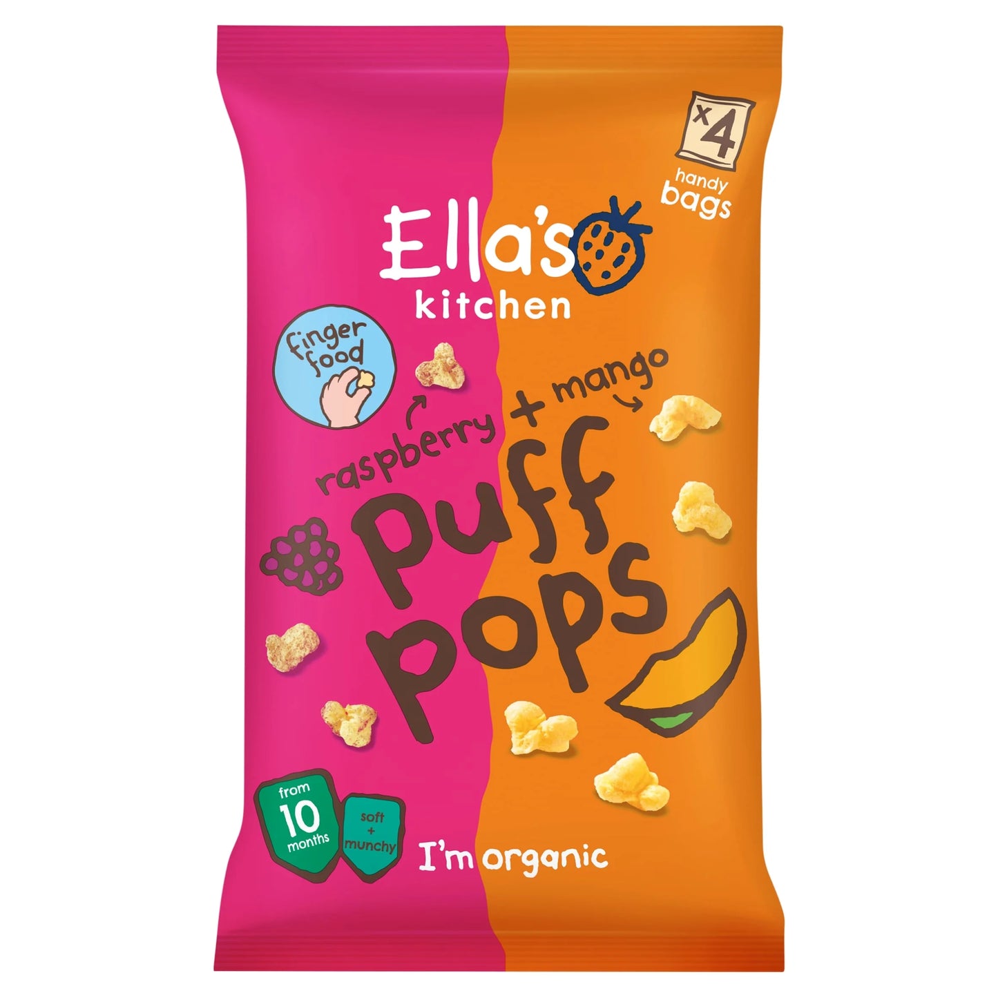Organic Raspberry And Mango by Ella's kitchen