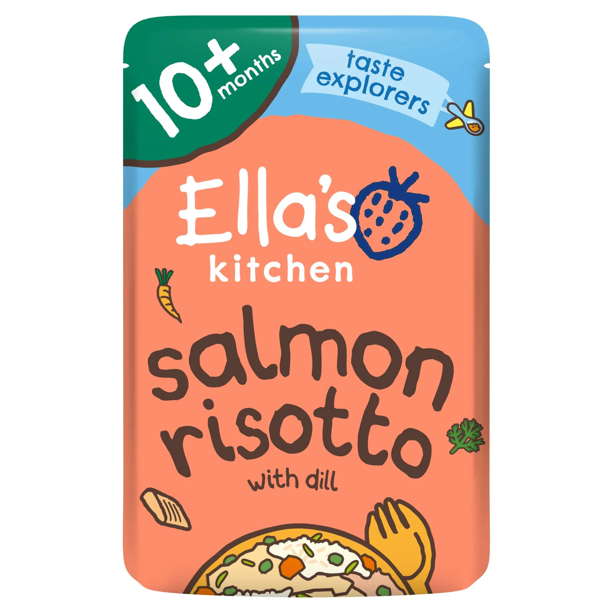 Organic Salmon Risotto With by Ella's kitchen