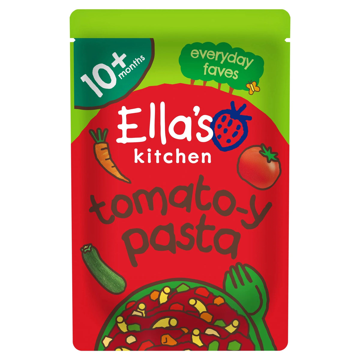 Organic Tomato Pasta With by Ella's kitchen