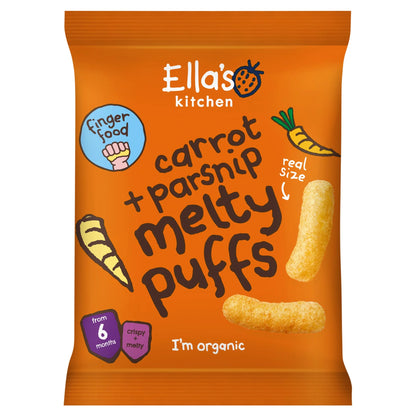 Parsnip & Carrot Melty Puffs by Ella's kitchen