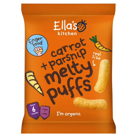 Parsnip & Carrot Melty Puffs by Ella's kitchen