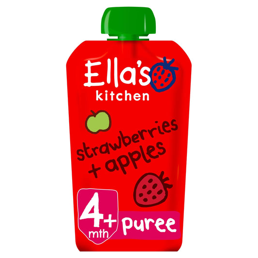 Strawberries Plus Apples 120g by Ella's kitchen