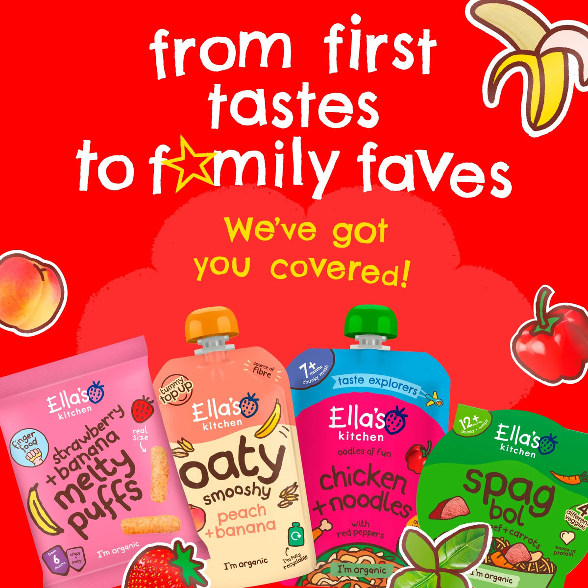 Thai Curry Stage 3 190g by Ella's kitchen